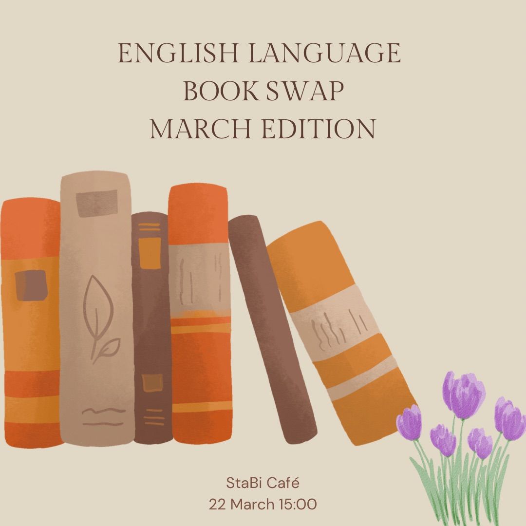 English Language Bookswap - the March Edition