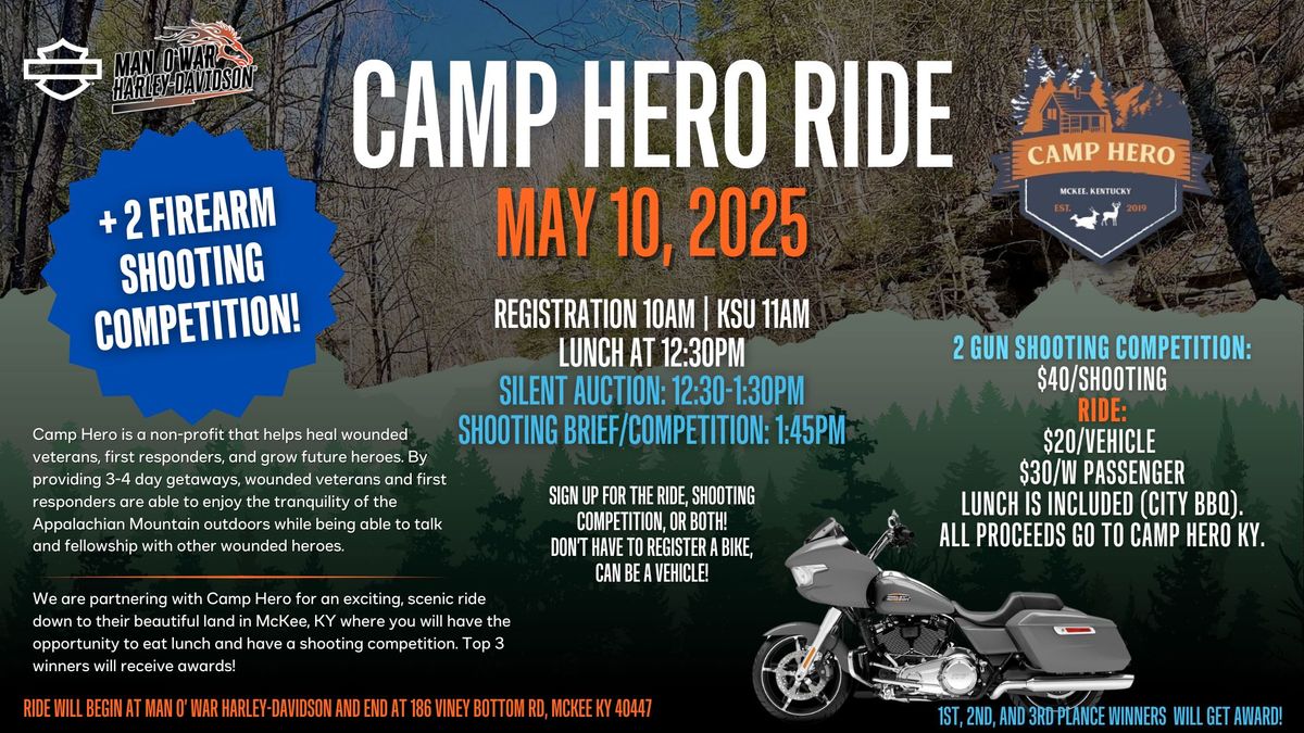 Camp Hero Ride & Shooting Competition