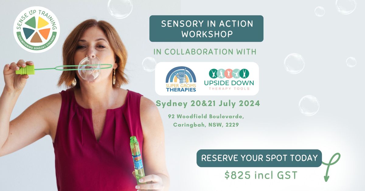 Sensory In Action 2-day OT Workshop (Sydney)