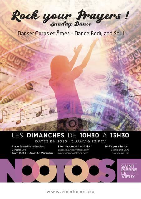 Strasbourg: Danse Libre Movement Medicine - Rock Your Prayers!