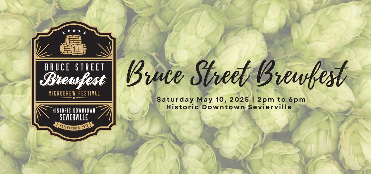 6th Annual Bruce Street Brewfest by Gatlinburg Brewing Company