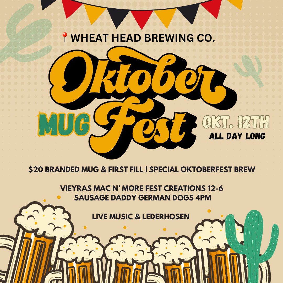 WHEAT HEAD OKTOBER MUG FEST