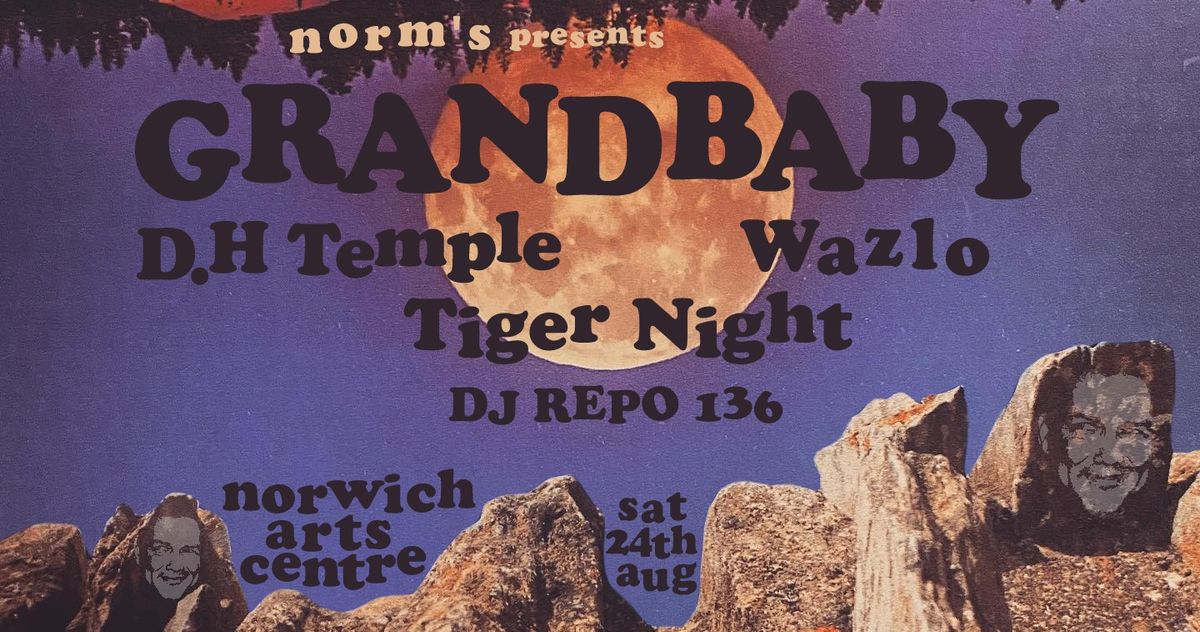 Norm's @ NAC: GRANDBABY + DH Temple + Wazlo + Tiger Night + DJ Repo 136