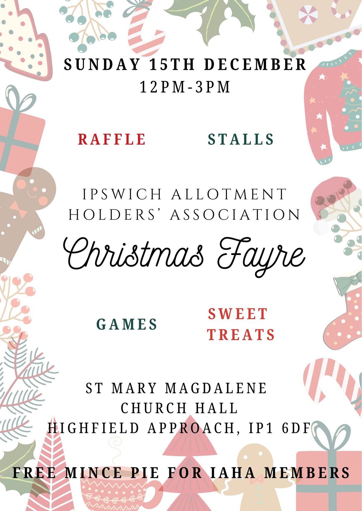 IAHA Christmas Fayre