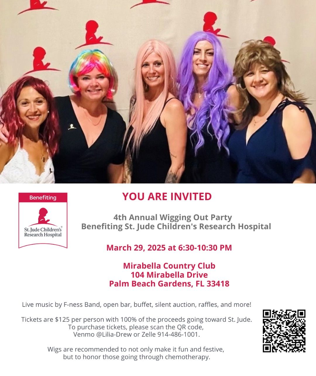 4th Annual \u2018Wigging Out for St. Judes\u2019 