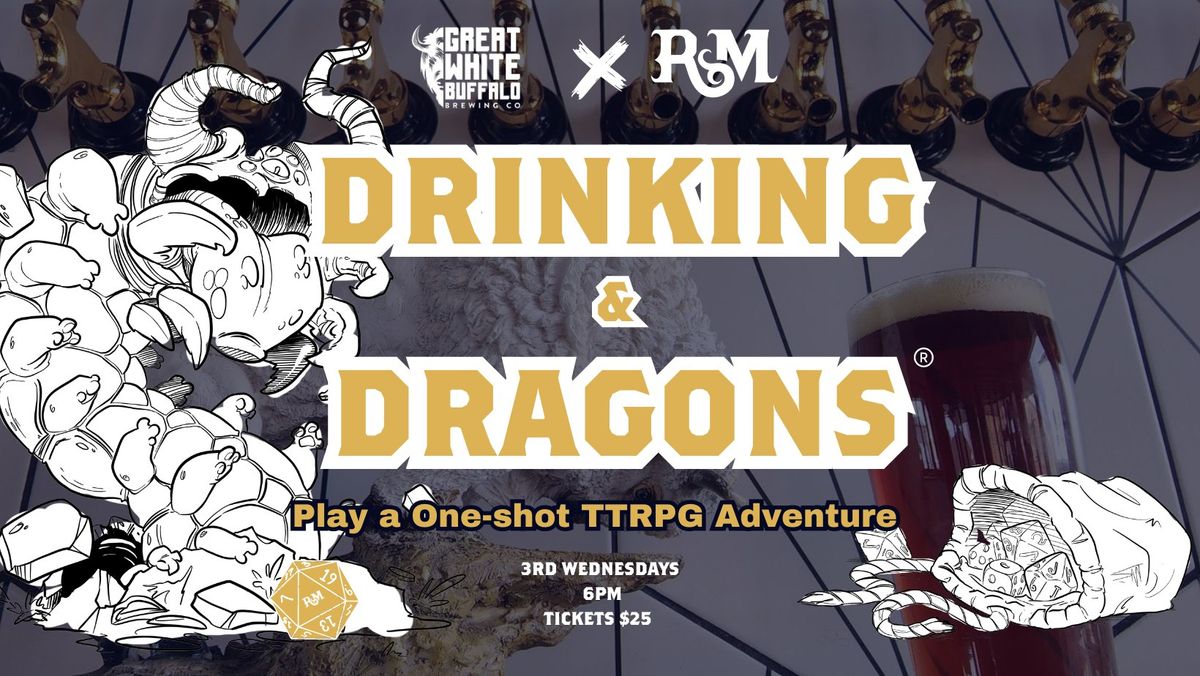 Drinking & Dragons at Great White Buffalo Brewing