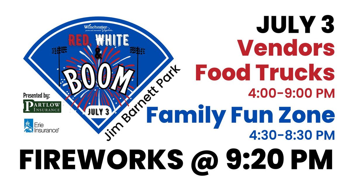 Red, White, & BOOM July 3