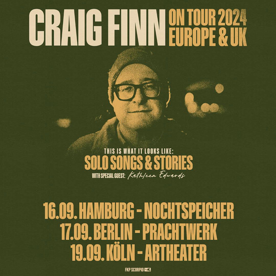 Craig Finn - Hamburg \u2013 Nochtspeicher