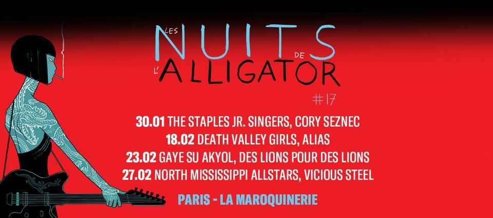 Les Nuits de L'Alligator 2023 \u00e0 La Maroquinerie | Paris 