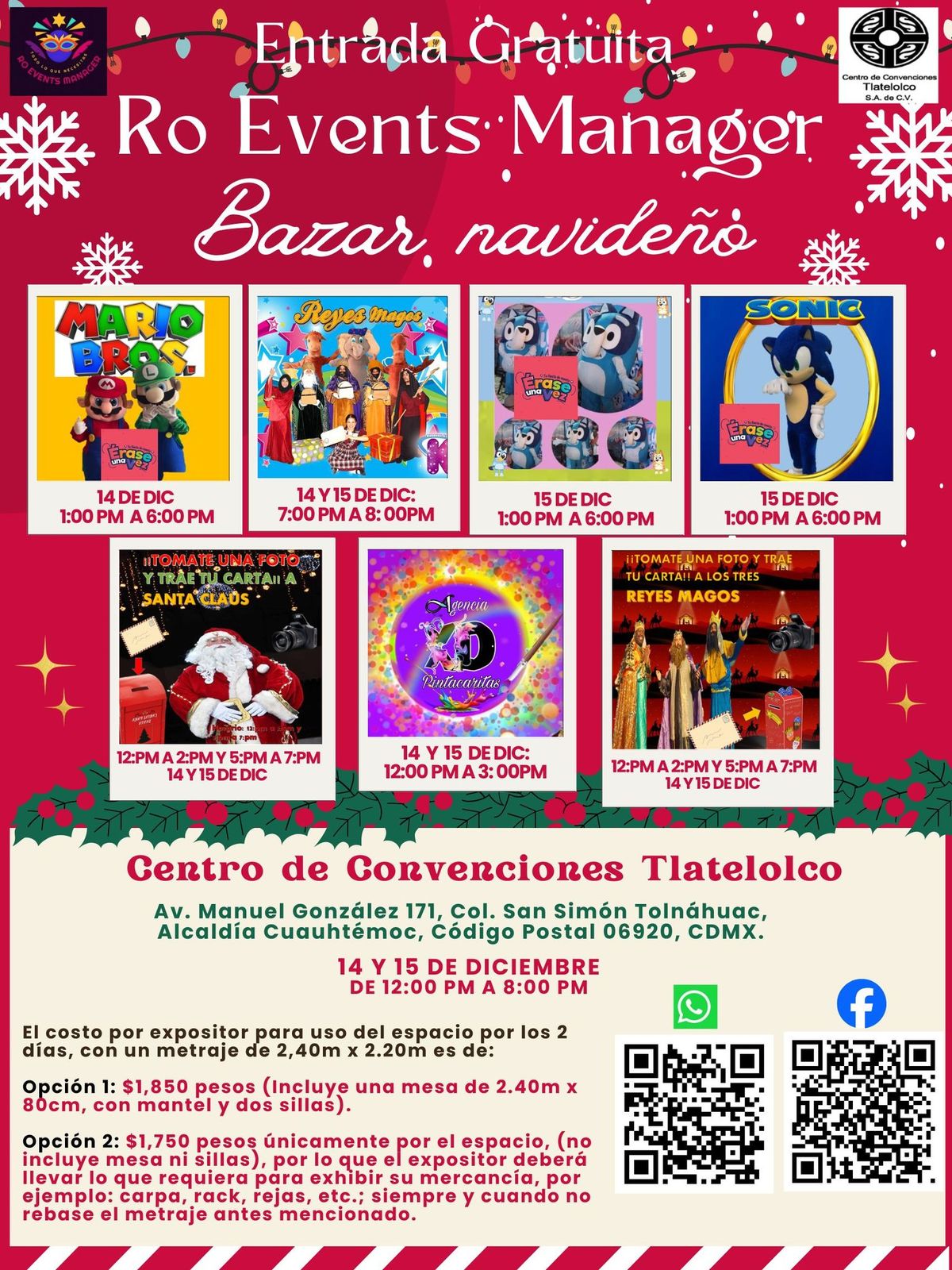 Bazar Navide\u00f1o en el #Centro de Convenciones y Exposiciones Tlatelolco