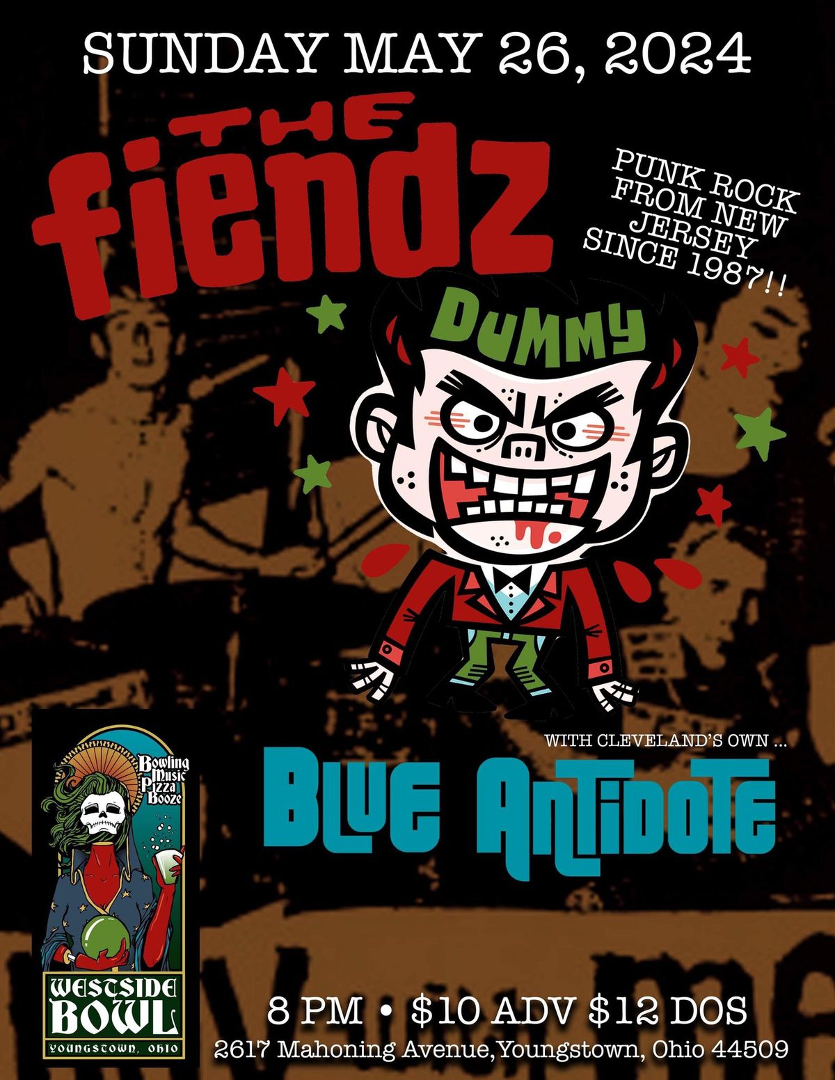 The Fiendz (NJ) & Blue Antidote at Westside Bowl