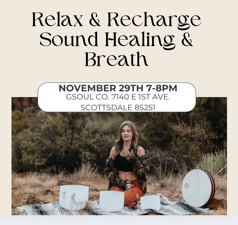 Relax and recharge sound healing \u2728\ud83d\udc9c