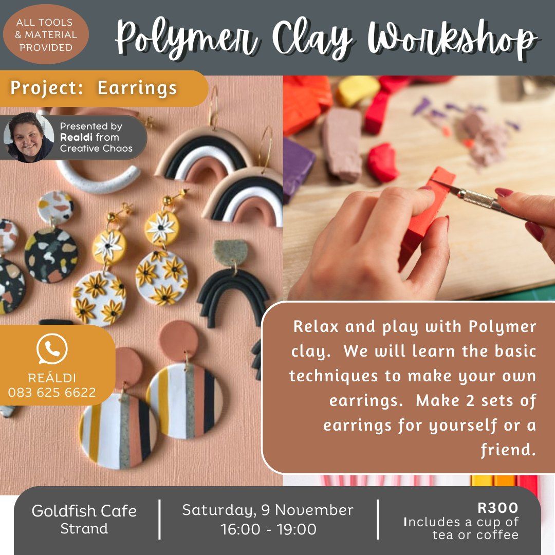 Polymer Clay Workshop: Earrings