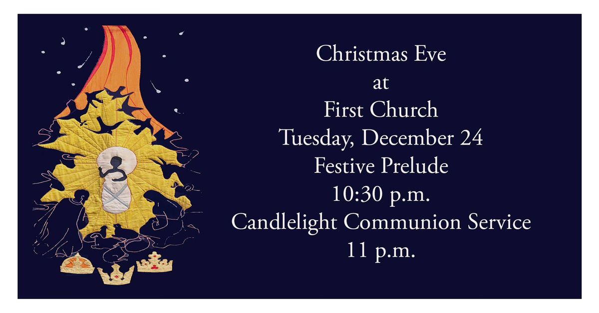 Christmas Eve Service Candlelight Communion Service 