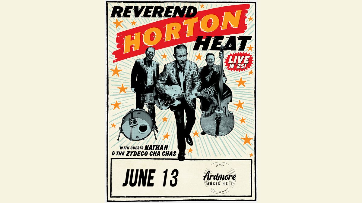 Reverend Horton Heat at Ardmore Music Hall 6\/13