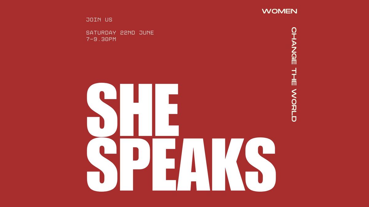 'SHE SPEAKS' Event 
