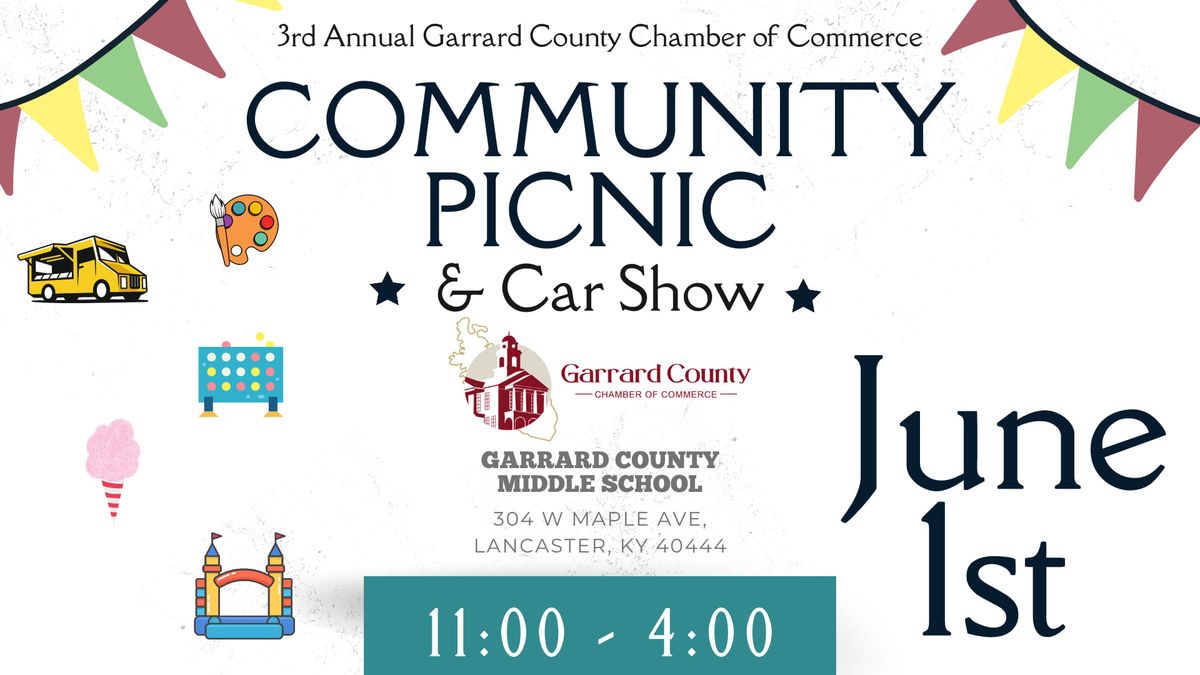 Community Picnic & Car Show - June 1st!