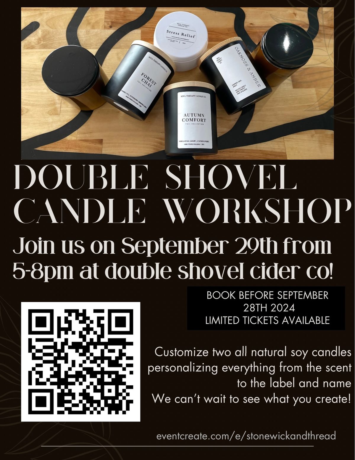 Double Shovel Candle Workshop