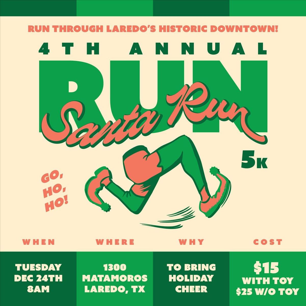 4th Annual Run Santa Run 5k