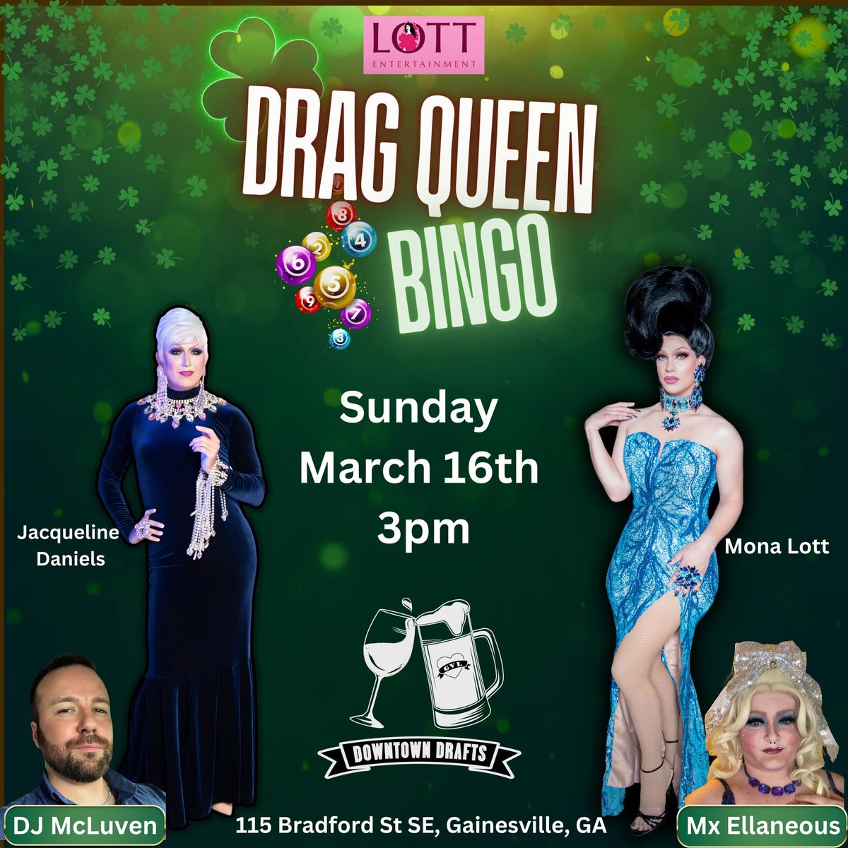 \u2618\ufe0f Drag Bingo \u2618\ufe0f\ud83d\udc83\ud83c\udffb