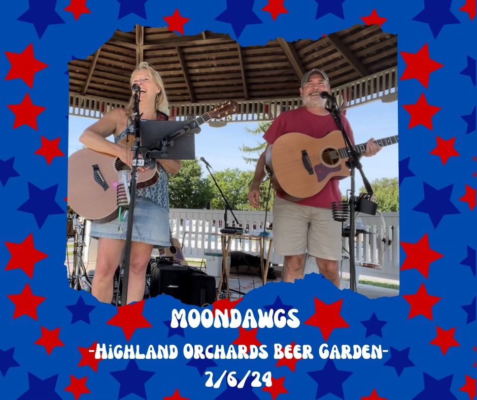 Moondawgs at Highland Orchards Beer Garden