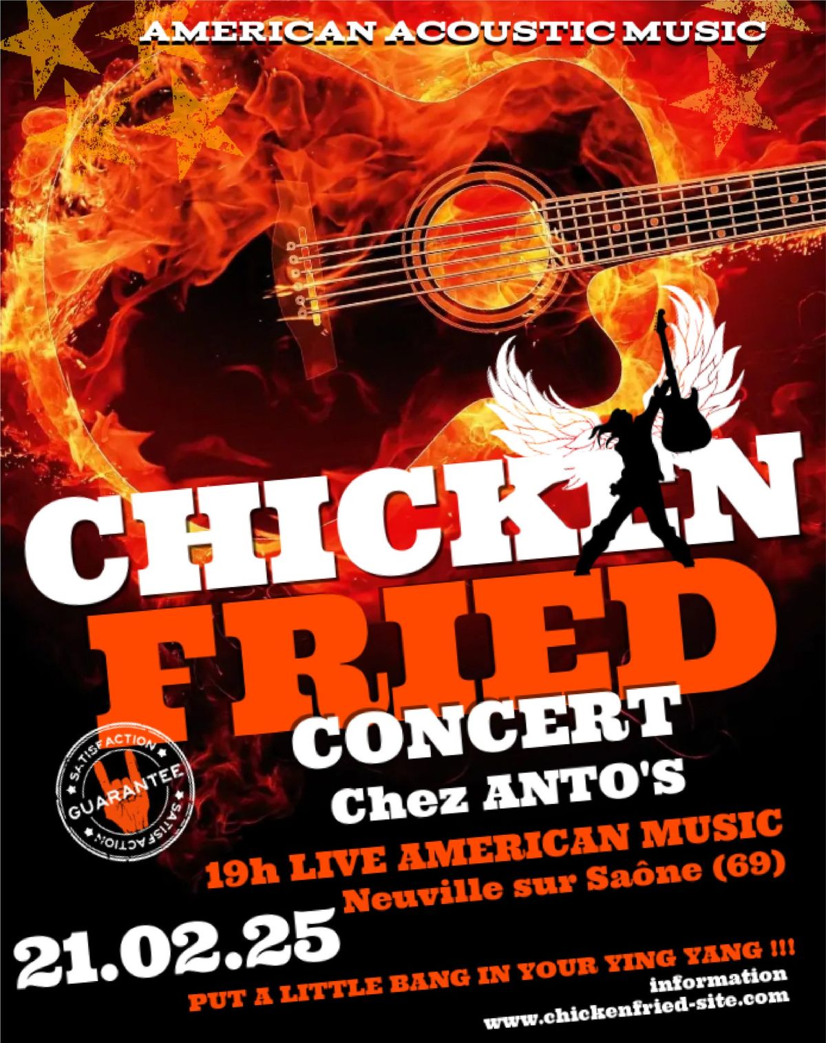 CHICKEN FRIED live & alive