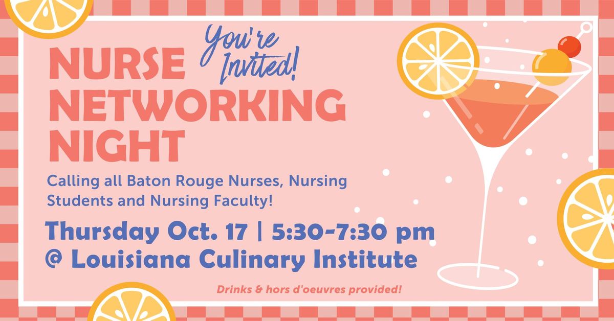 Nurse Networking Night