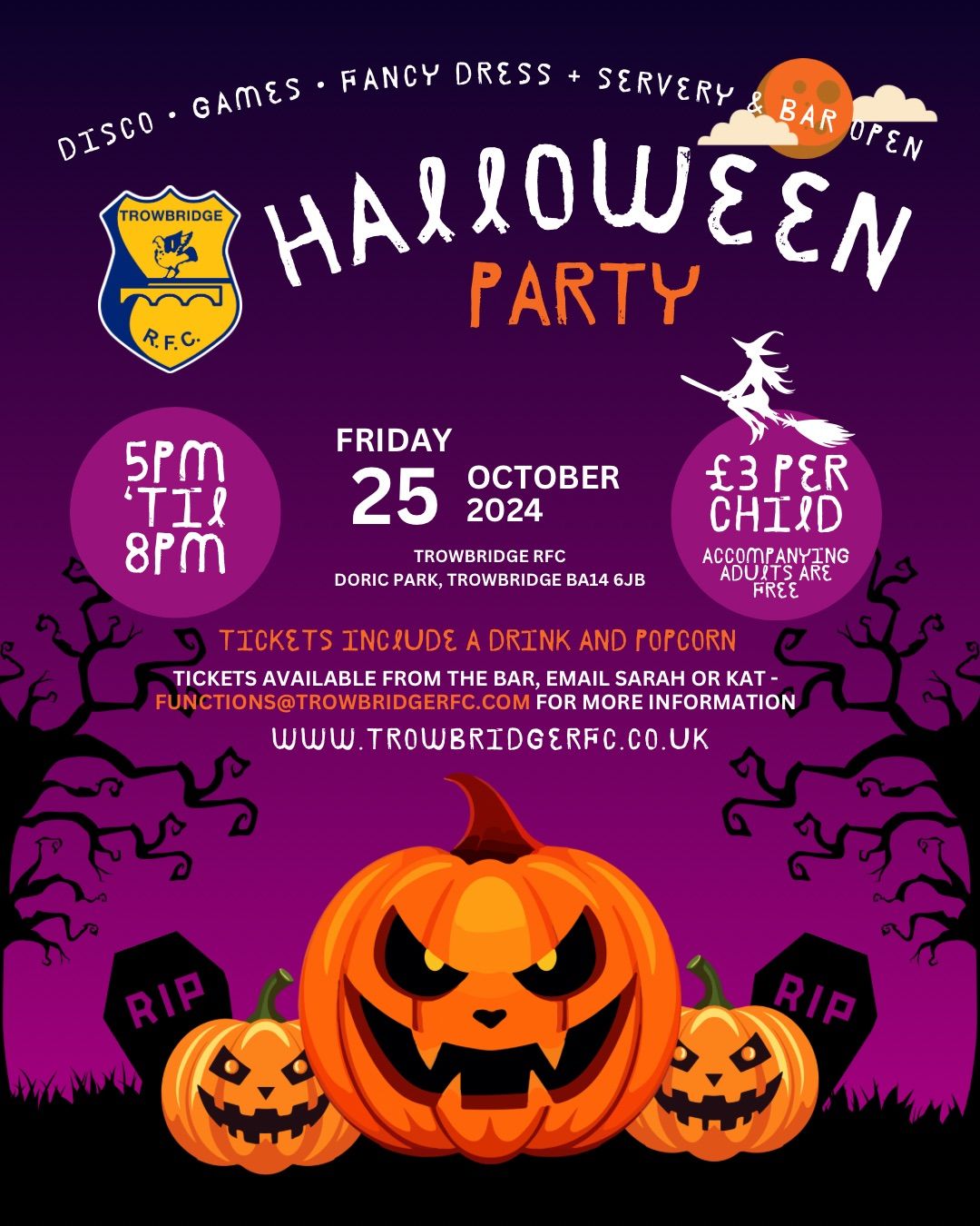 Halloween at TRFC