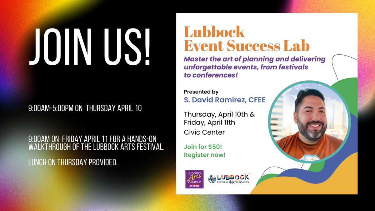 Lubbock Event Success Lab 