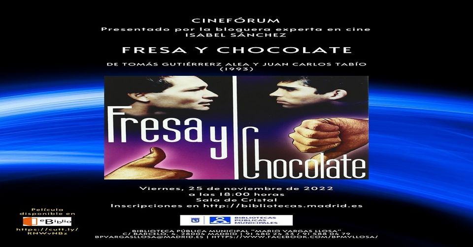 Cinef\u00f3rum 'Fresa y chocolate'