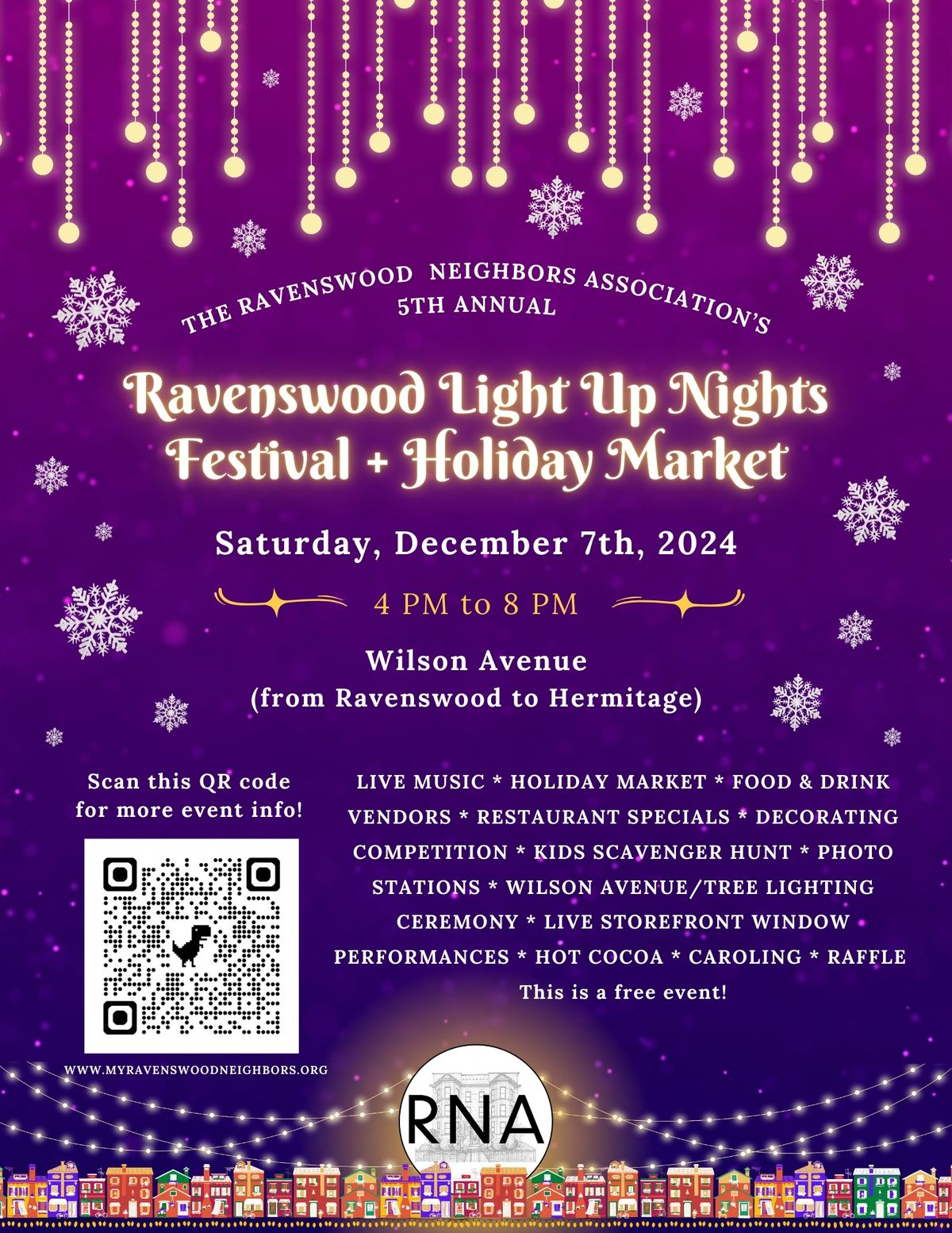 Ravenswood Light Up Nights Festival + Holiday Market