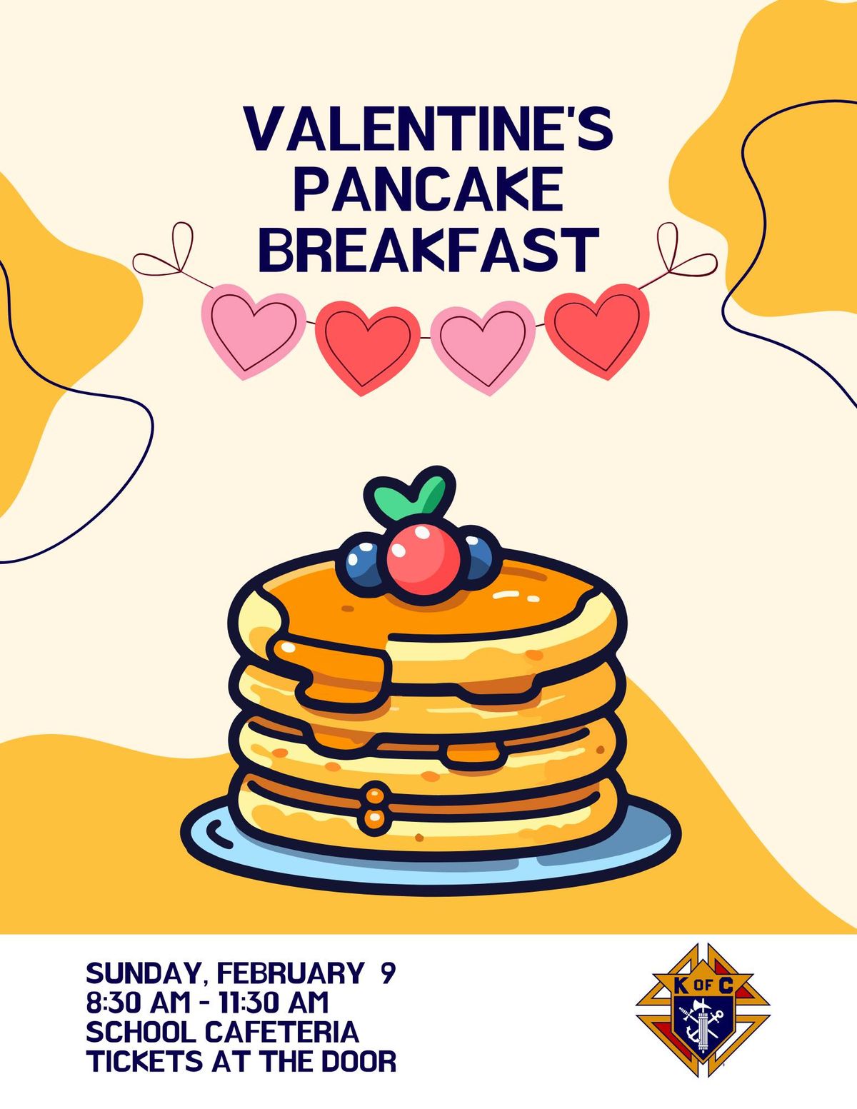 Pancake Breakfast - Valentine's!