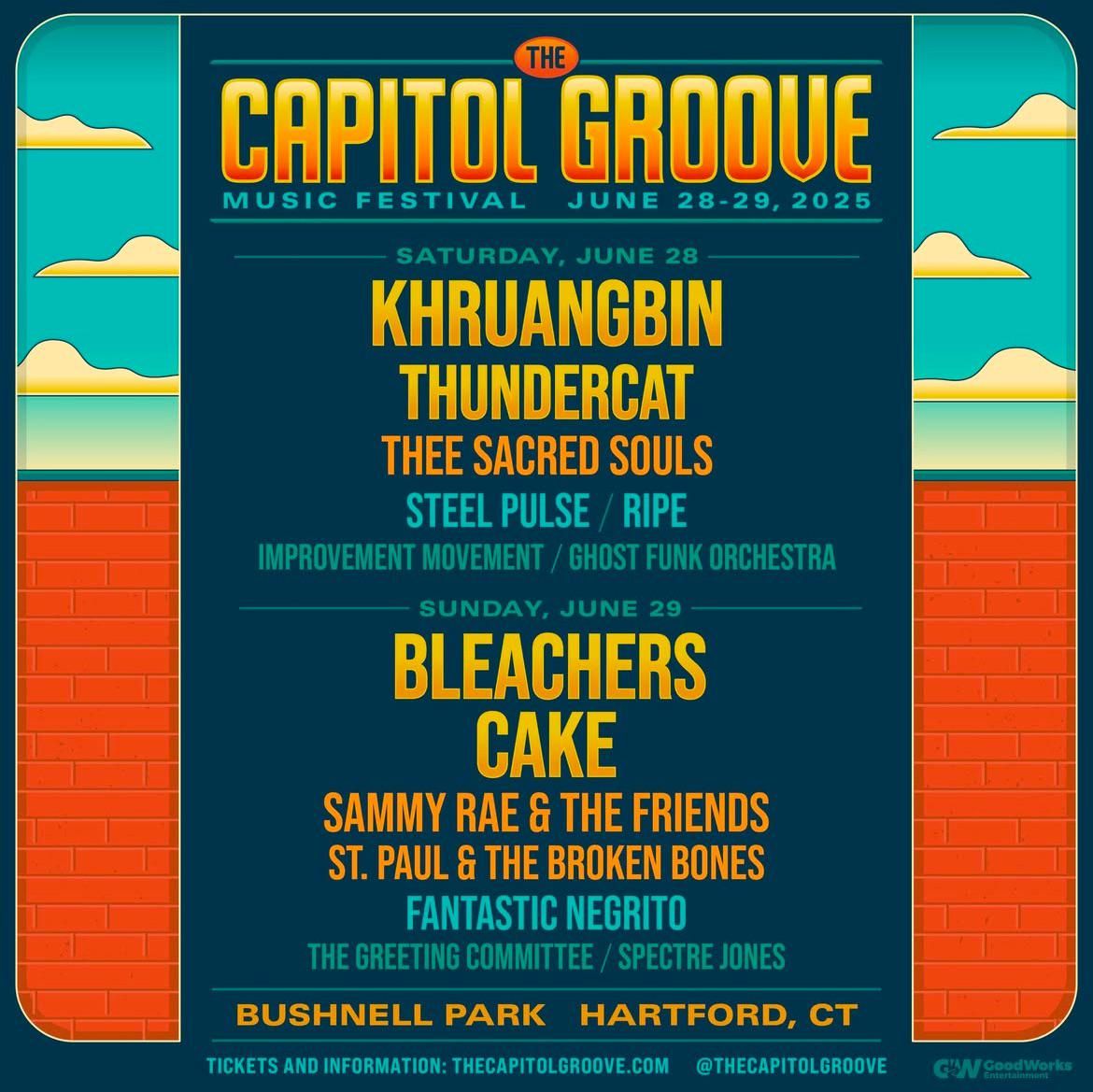 The Capitol Groove (Saturday Pass) with Khruangbin, Thundercat, Thee Sacred Souls, and more!