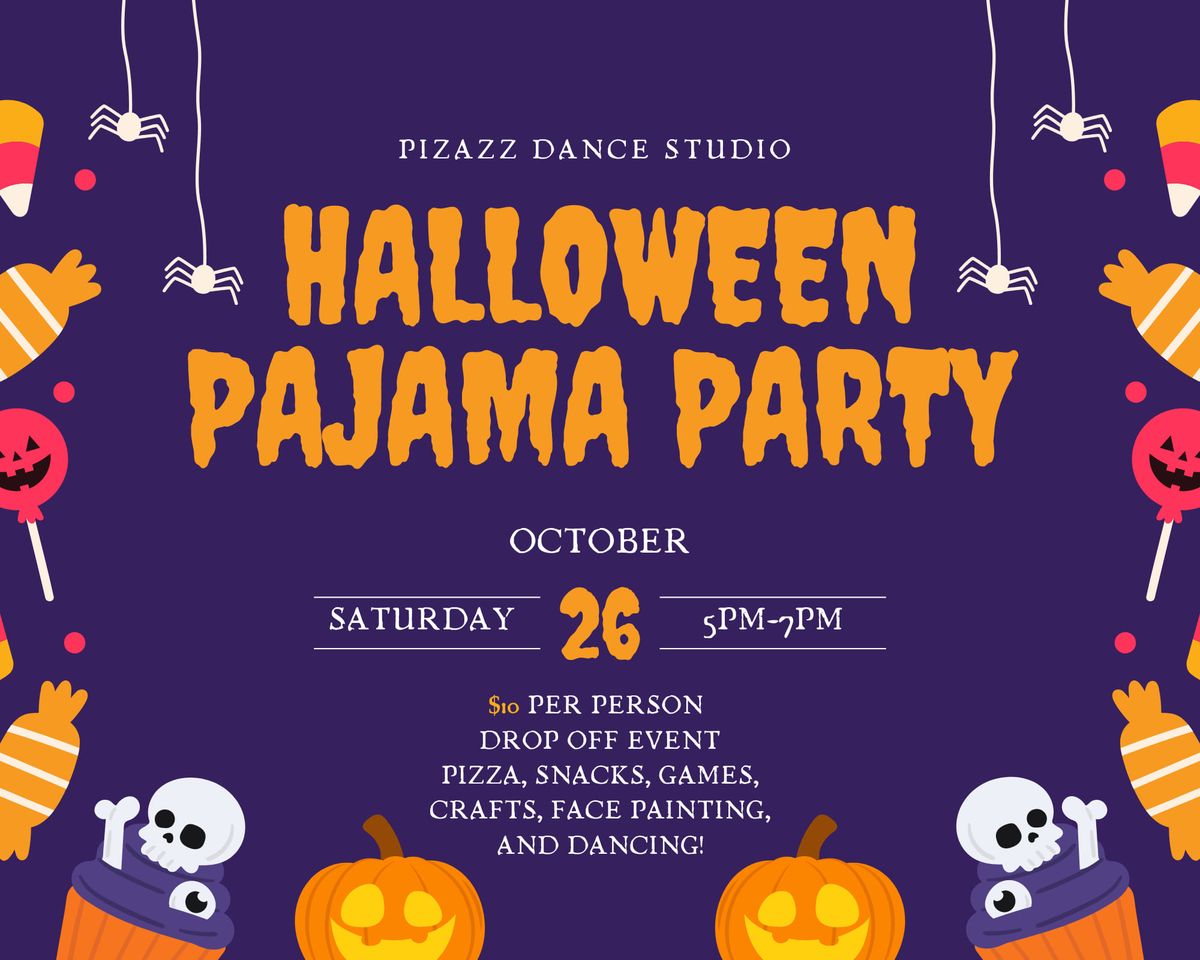 Halloween Pajama Party