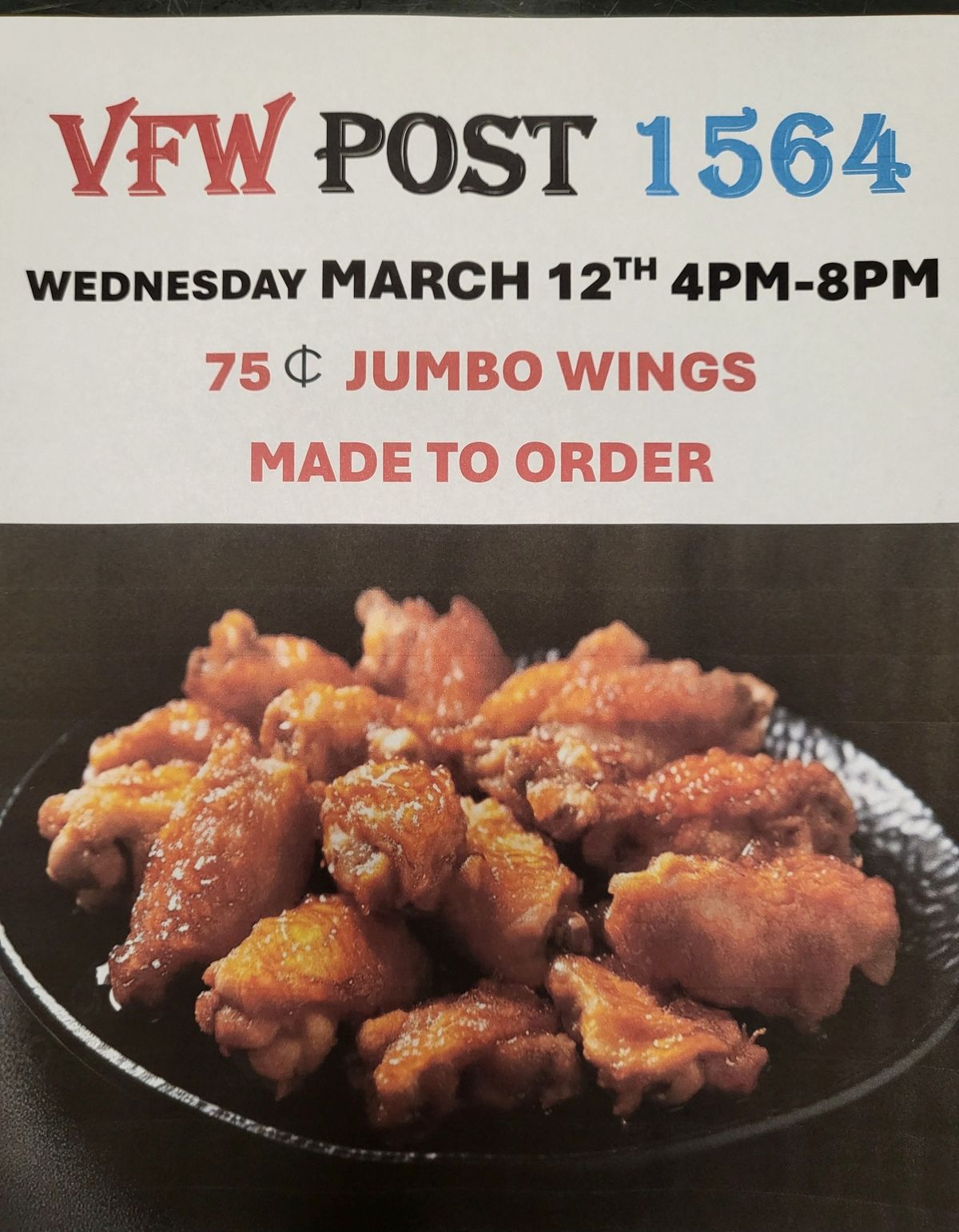 VFW Wing Night