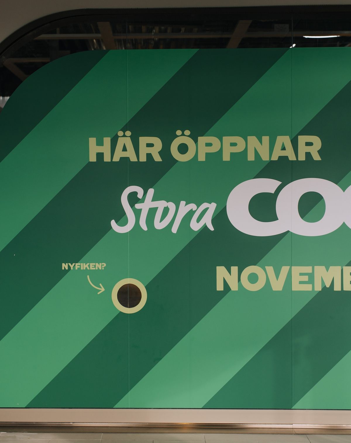 Stora Coop \u00f6ppnar p\u00e5 Ingelsta Shopping