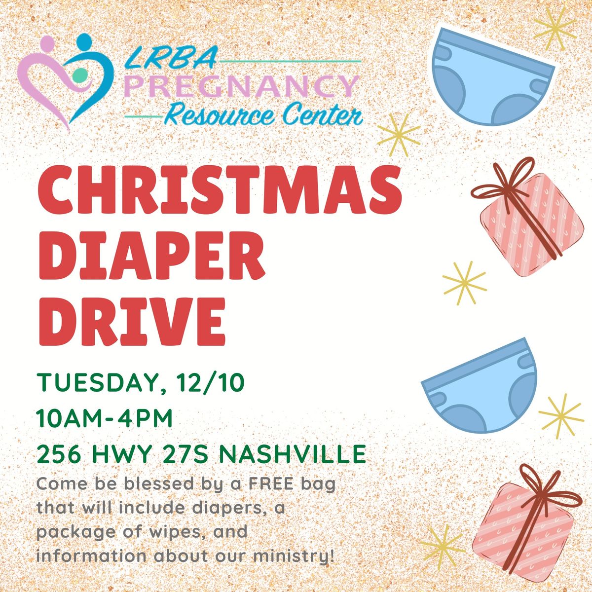 Christmas Diaper Drive 