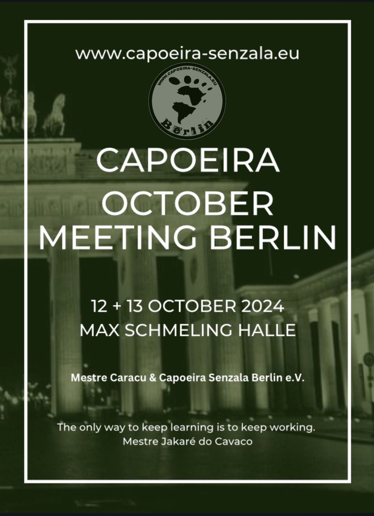 22nd Capoeira October Meeting Berlin 2024