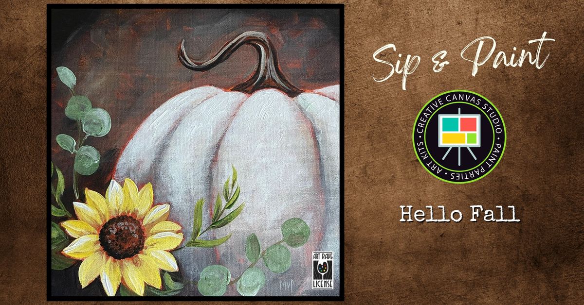 Sip & Paint - Hello Fall