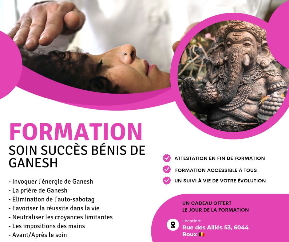 Formation Soin Succ\u00e8s B\u00e9nis de Ganesh 