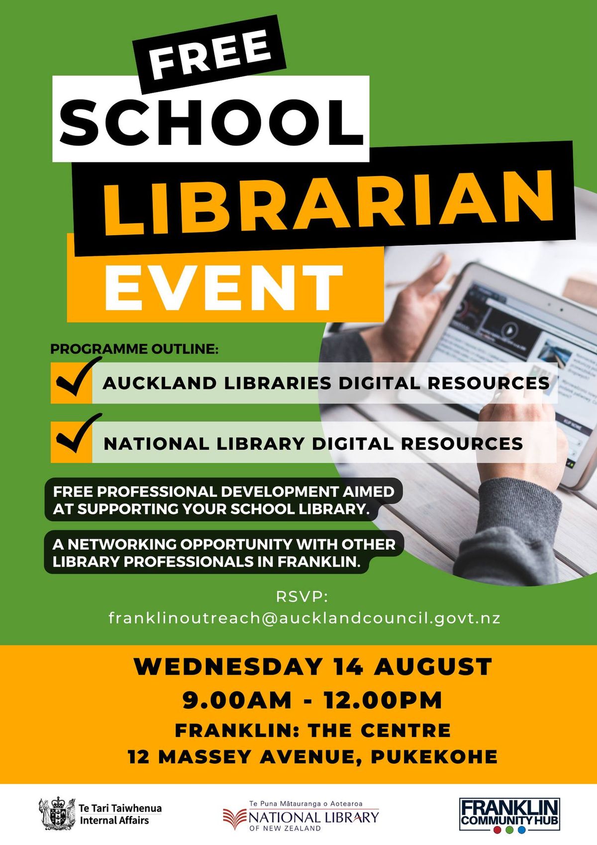 School Librarian Event - Digital Resources