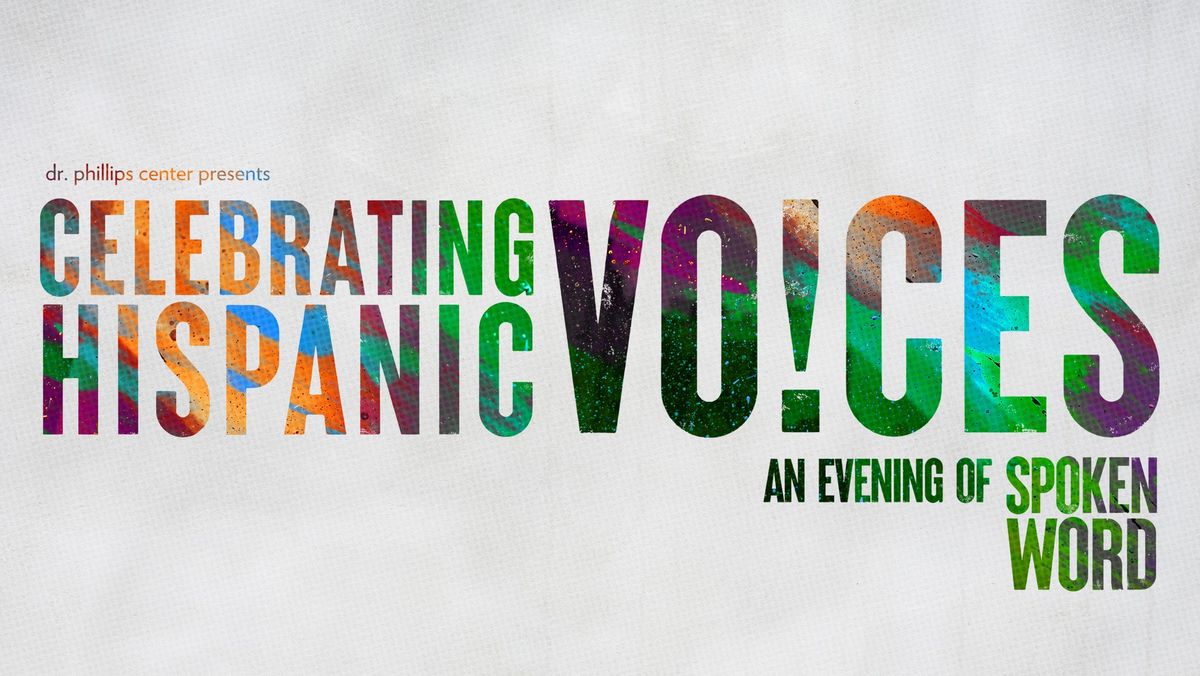 Celebrating Hispanic Voices: An Evening of Spoken Word