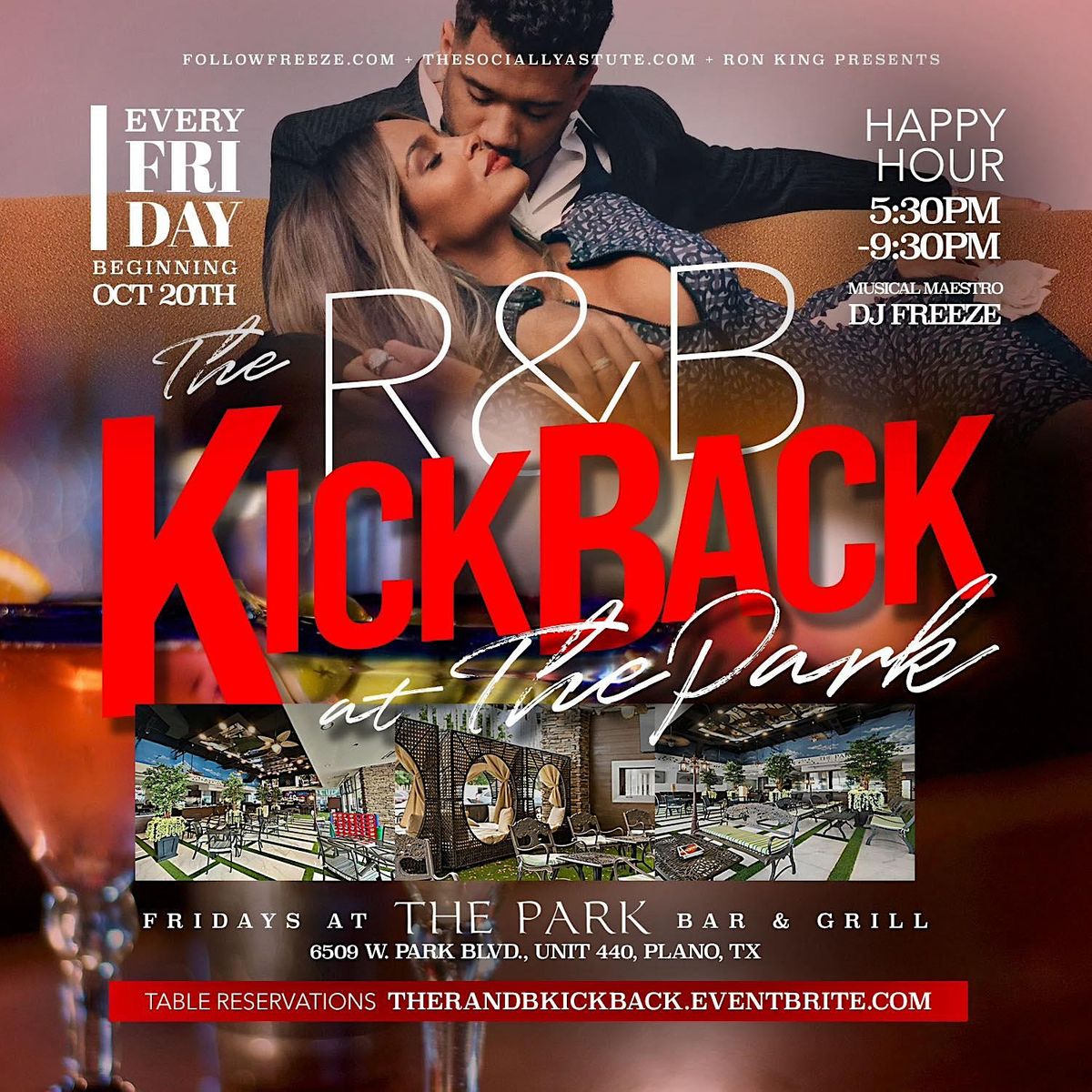 The  R&B Kickback @ The Park Bar & Grill