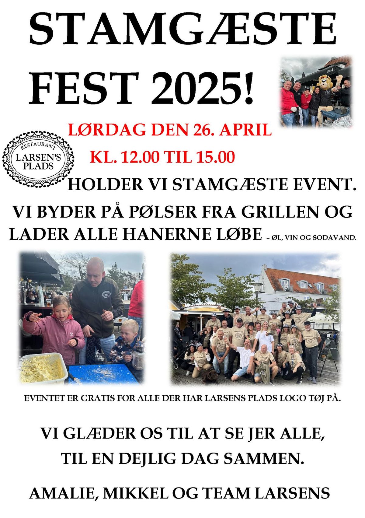 Stamg\u00e6ste fest 2025!