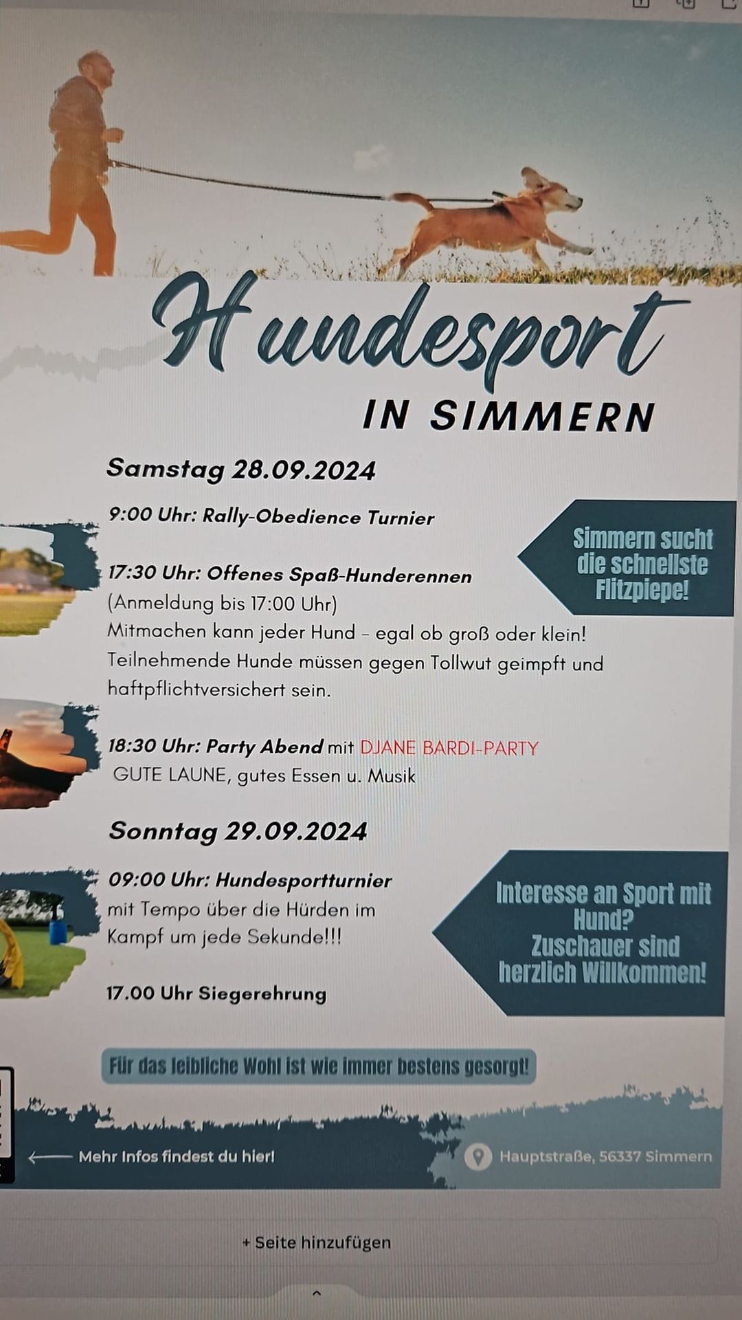 Hundesportwochenende Simmern Ww. 