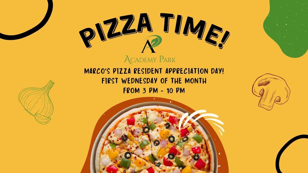 Marco's Pizza Resident Appreciation Event
