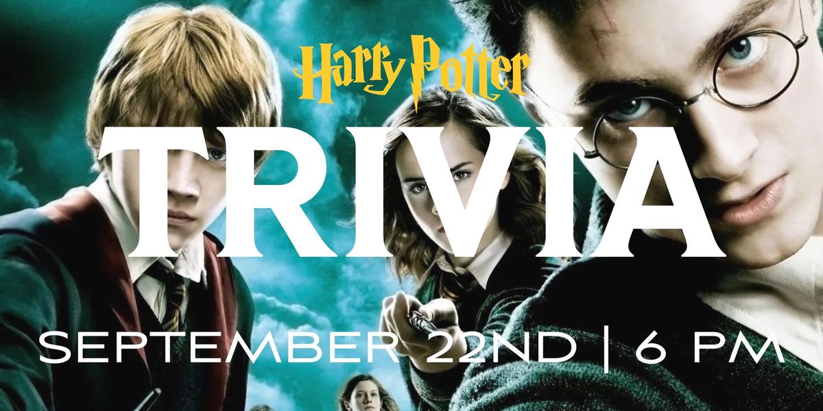 TRIVIA: HARRY POTTER \u26a1\ufe0f\ud83e\uddd9\u200d\u2640\ufe0f