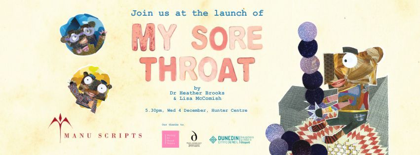 My Sore Throat - book launch