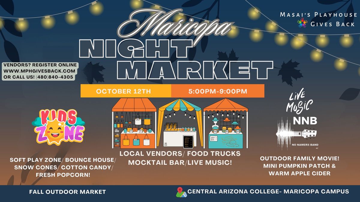 Maricopa Night Market- Fall Edition