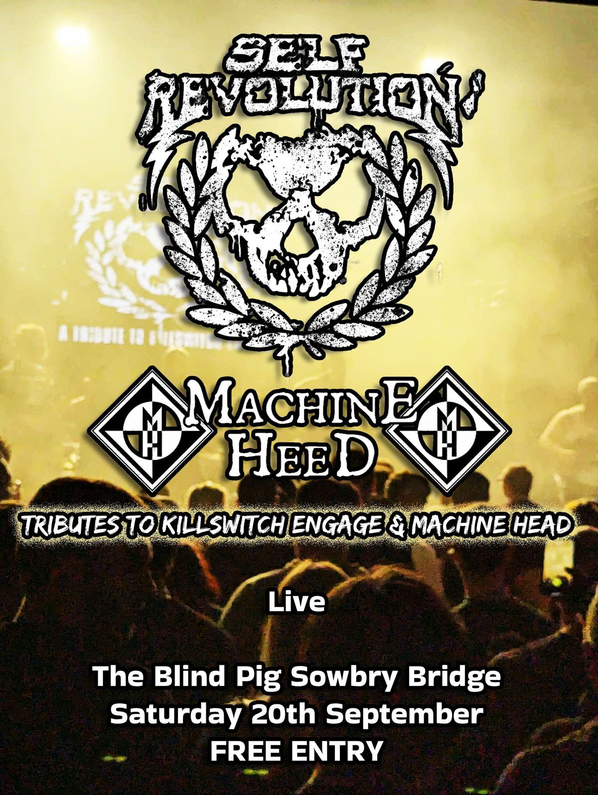 Killswitch Engage and Machine Head tributes live at The Blind Pig